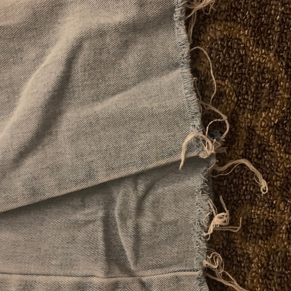 Pacsun Highwaisted Stripped Mom Jeans Light Wash - Picture 3 of 3